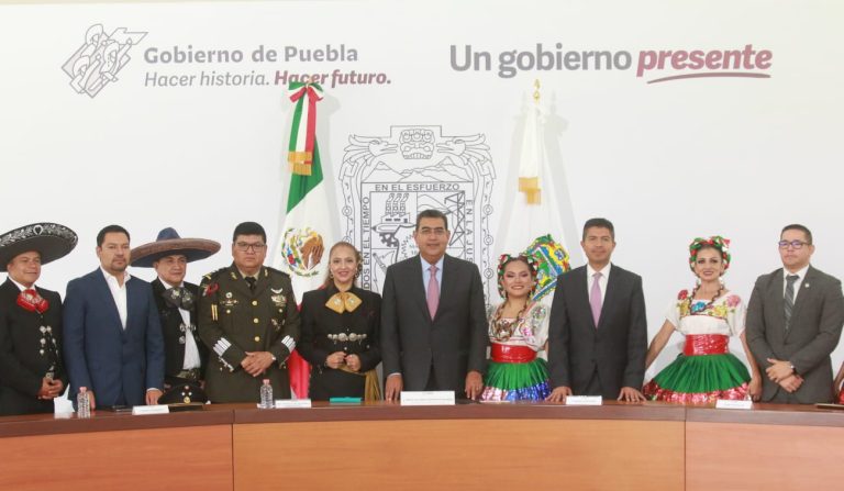 Refrendarán fiestas patrias en Puebla unidad y orgullo de ser mexicanas y mexicanos: Sergio salomón
