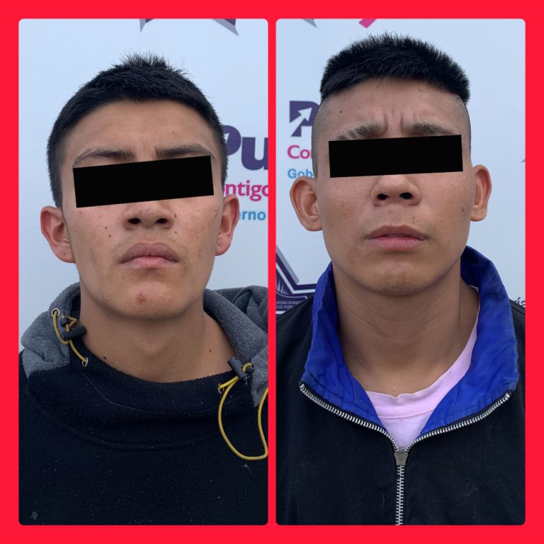 El Brayan y Edwin, detenidos por asaltar la RUTA 52