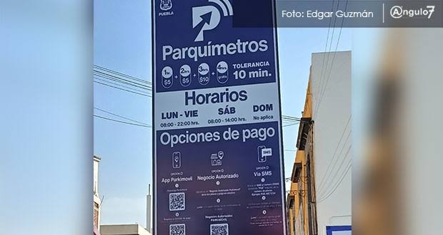 Municipio de Puebla se aferra al cobro de parquímetros y dice que no es Inconstitucional