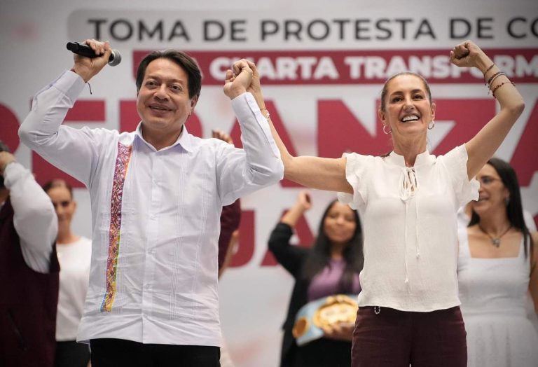 Mario Delgado confirma que Alejandro Armenta es el más competitivo al igual que Claudia Rivera