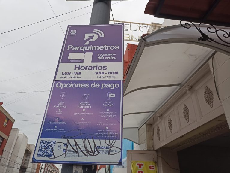 Parquímetros en Puebla se reanudan este viernes
