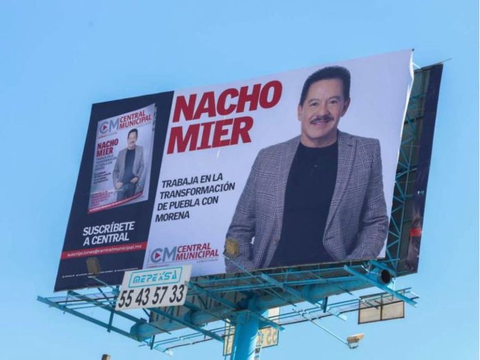 Espectaculares en Puebla deben ser retirados