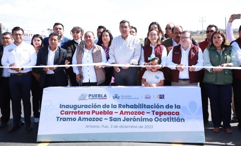 Ya se rehabilitó la carretera Puebla-Amozoc-Perote