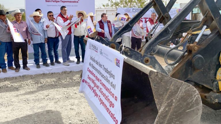 Invierte gobierno de Puebla 9.8 millones de pesos en San Felipe Tepemaxalco