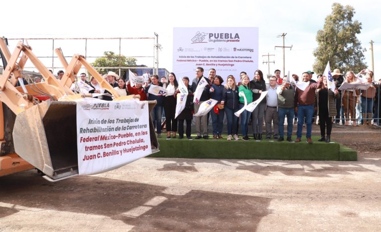 Gobernador de Puebla inyecta a carreteras más de 102 millones de pesos