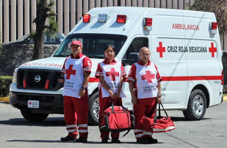 Anuncia cruz roja Mexicana despliegue operativo para el carnaval de Huejotzingo