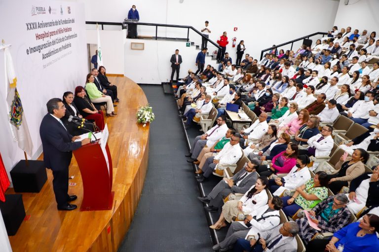 En Puebla, garantizados accesos a la salud y atención de calidad, refrenda: Sergio Salomón