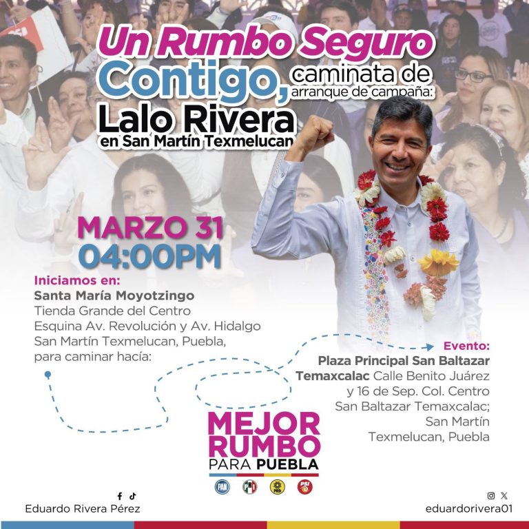 Todo Listo para arranque de campaña de Lalo Rivera