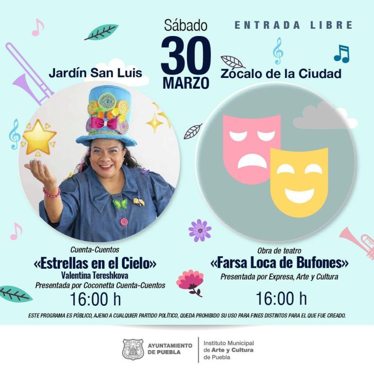 Disfruta de eventos gratuitos en la Ciudad de Puebla