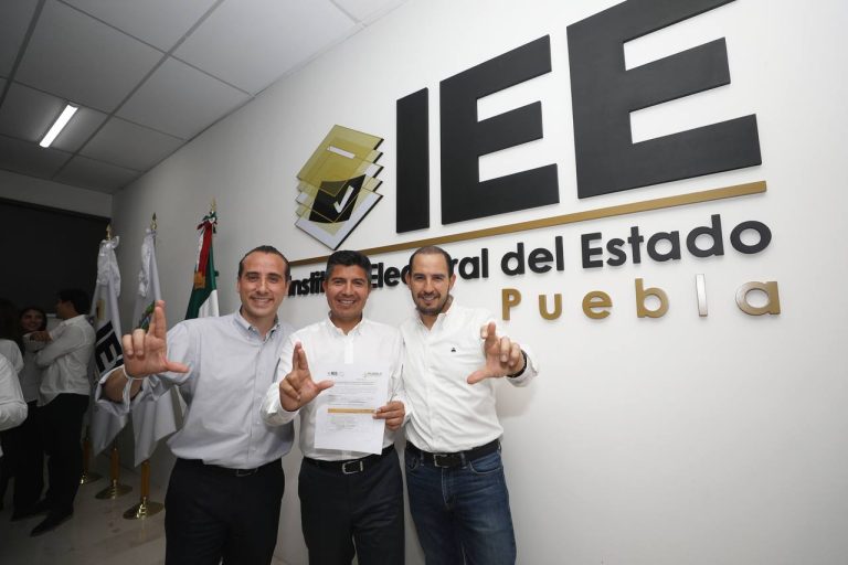 Eduardo Rivera se registra ante el IEE como candidato al gobierno