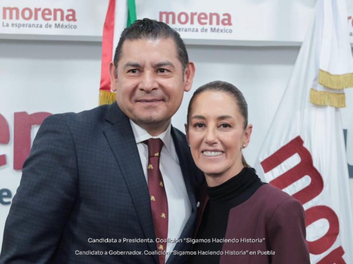 Claudia Sheinmbaum vendrá a Puebla el domingo 26 o miércoles 29 de mayo para el cierre de campaña del candidato al gobierno de Puebla por Morena, Alejandro Armenta Mier