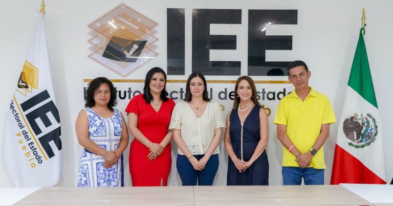 Acuden dirigentes partidistas ante el INE y el IEE para exigir garantías de seguridad en la jornada electoral del próximo domingo 2 de junio