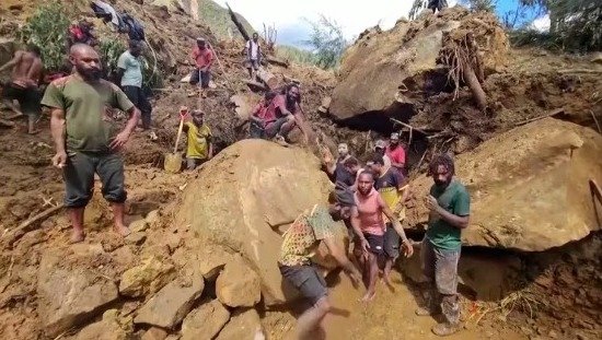 Deslave mortal en Papúa Nueva Guinea: así quedó la zona donde buscan a cientos de desaparecidos