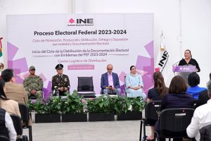Comienza INE distribución de más de 317 millones de boletas y documentación electoral que se usarán el 2 de junio