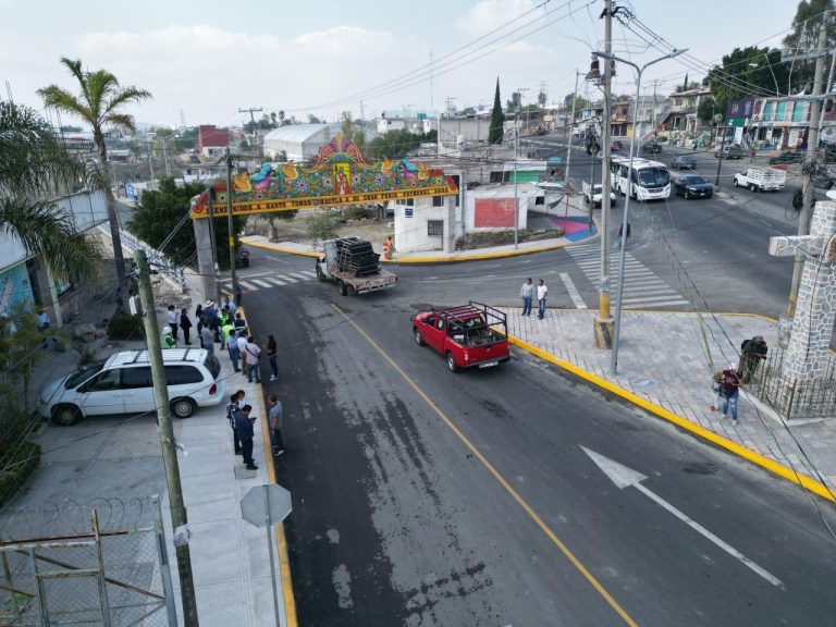 Fueron rehabilitados dos kilómetros en Santo Tomás Chautla