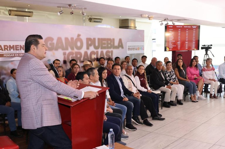 Alista Alejandro Armenta gira de agradecimiento en Puebla; también acudirá a Nueva York