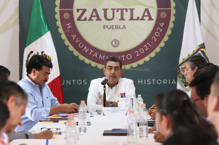 Combate Gobierno Estatal incendios forestales de manera frontal, reafirma Sergio Salomón