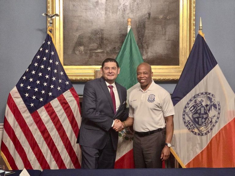 Gira de Trabajo del Gobierno de Transición de Puebla en Nueva York fortalece la Seguridad Estatal