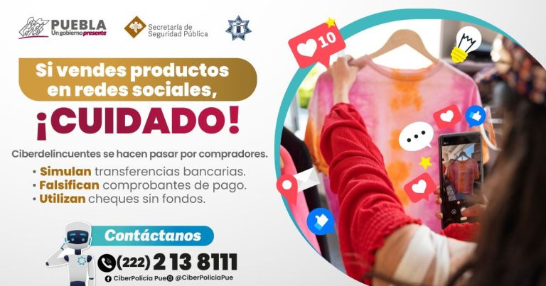 Alerta SSP sobre fraudes contra vendedores de productos en Facebook