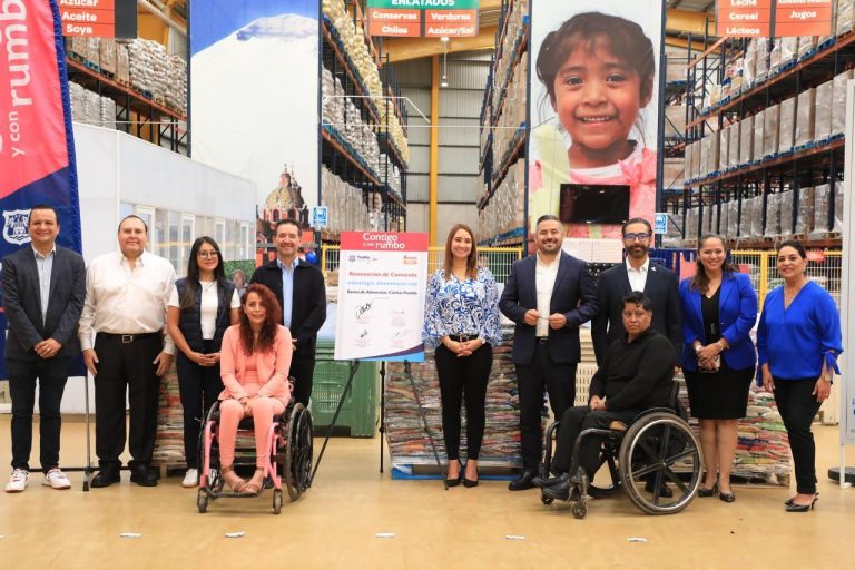 Ayuntamiento de Puebla y banco de alimentos renuevan convenio de colaboración