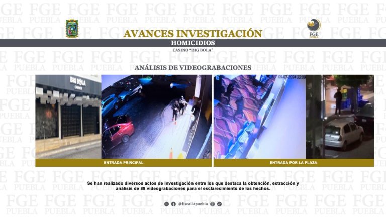 Grupo armado de Casino Big Bola implicado en asesinatos violentos en Puebla