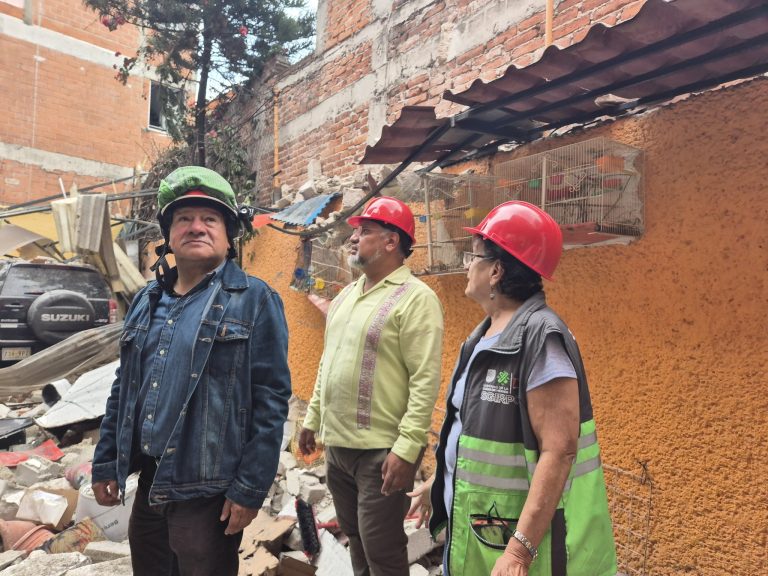 Explosión en Coyoacán deja siete viviendas dañadas y 12 personas lesionadas