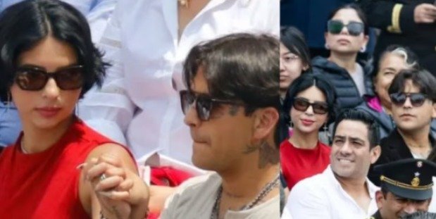 Critican a Ángela Aguilar en redes sociales por su actitud hacia la prensa en el Desfile Cívico Militar