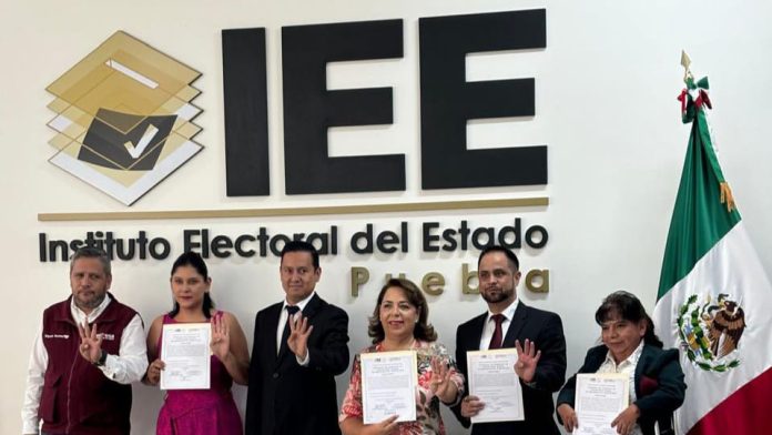 Notifican al Congreso de Puebla sobre tres nuevas pluris a Morena