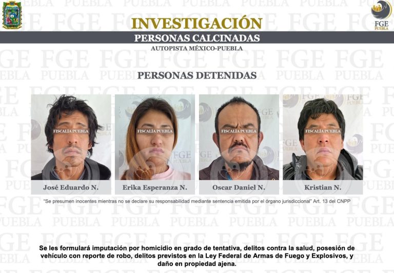Hay cuatro detenidos por el hallazgo de cuatro cuerpos calcinados; eran comerciantes