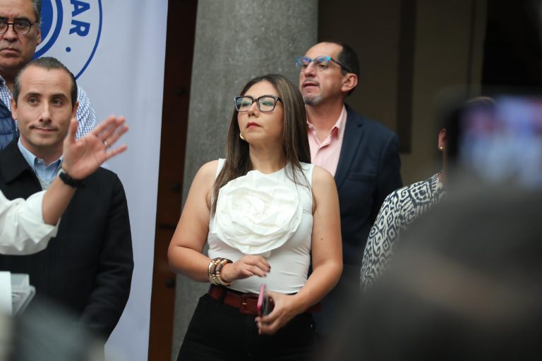 Resultados del PAN no son culpa de Eduardo Rivera ni Adán Domínguez, asegura Genoveva Huerta