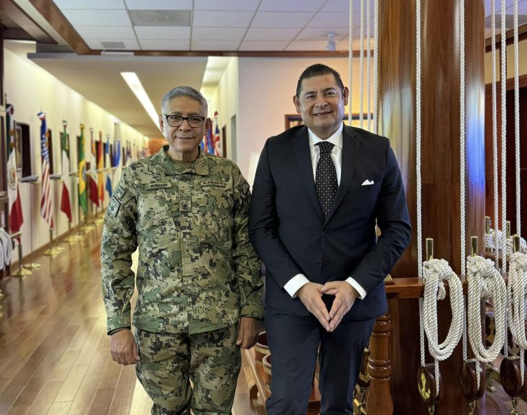 Secretario de Seguridad con Armenta será de la elite de la marina