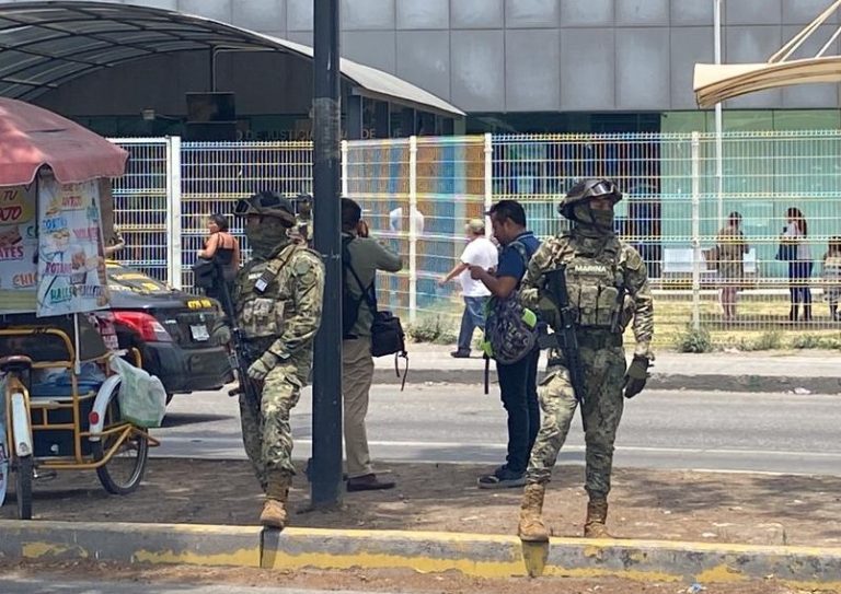 En Chignahuapan llegan marinos para reforzar la seguridad