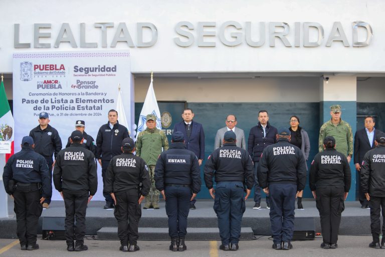 Armenta anuncia 4 mil 500 policías en seis años