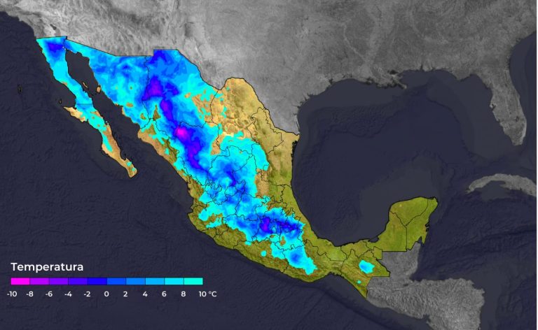 Puebla entre los estados con bajas temperaturas