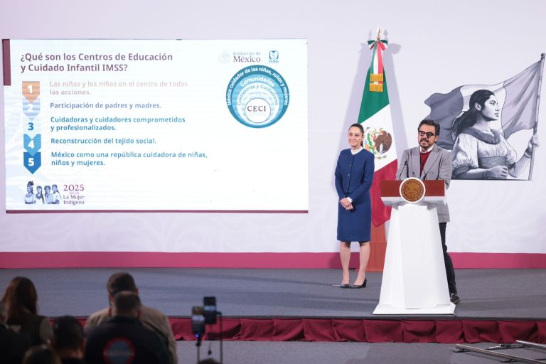Claudia Sheinbaum presenta los Centros de Educación y Cuidado Infantil