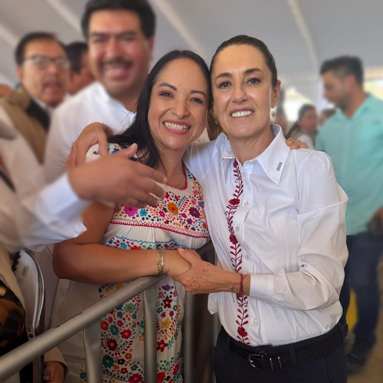 Liz Sánchez respalda compromiso de la presidenta Claudia Sheinbaum con migrantes