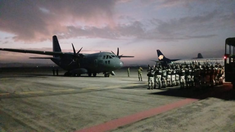 Llegan a la frontera con Estados Unidos 10 mil elementos de la Guardia Nacional