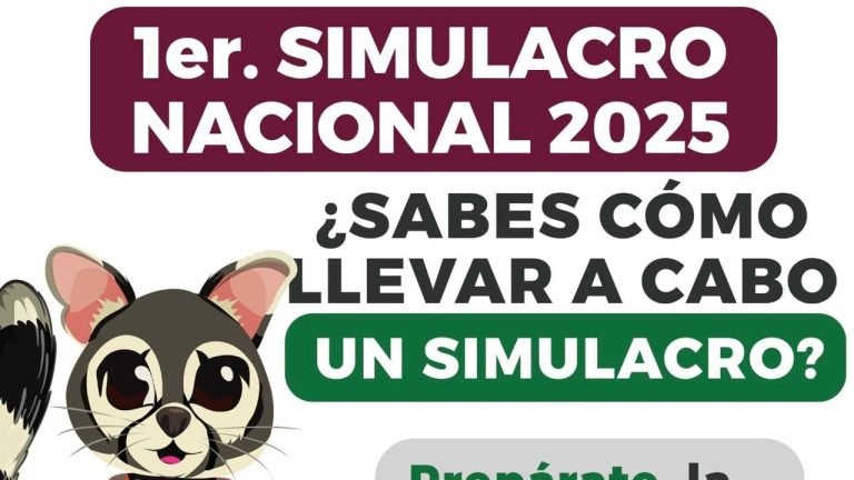 Gobierno de la Ciudad se sumará al 1er. Simulacro Nacional 2025