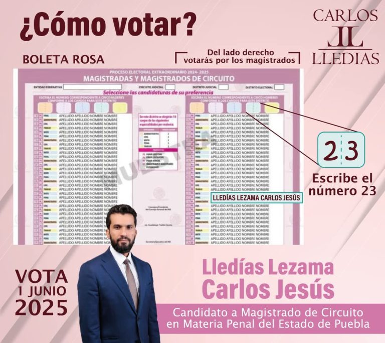 Un buen juzgador no nace, se forma: Carlos Lledías 