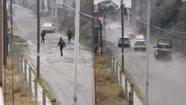 Balacera en San Francisco Totimehuacán; retienen a familia