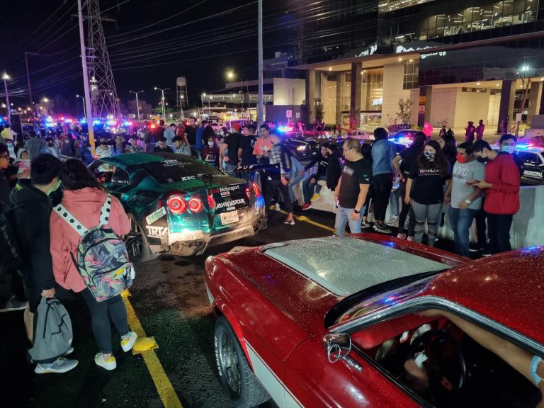Menores de edad, alcoholizados y con autos de lujo, los que participan en arrancones en San Andrés Cholula