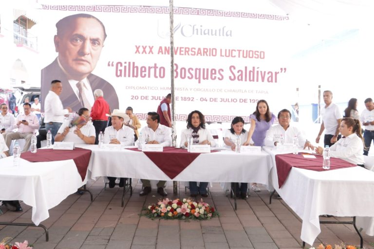 Comisión del Congreso se une a conmemoracion del XXX Aniversario Luctuoso de Gilberto Bosques Saldívar
