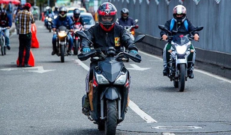Protestas contra la Ley Casco en Puebla tuvieron participación de motociclistas de Ciudad de México