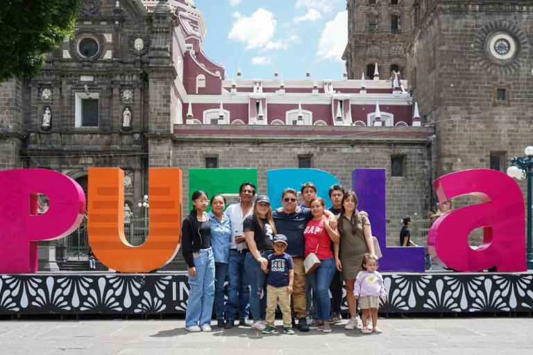 Registra ciudad de Puebla llegada máxima de turistas en julio de 2025