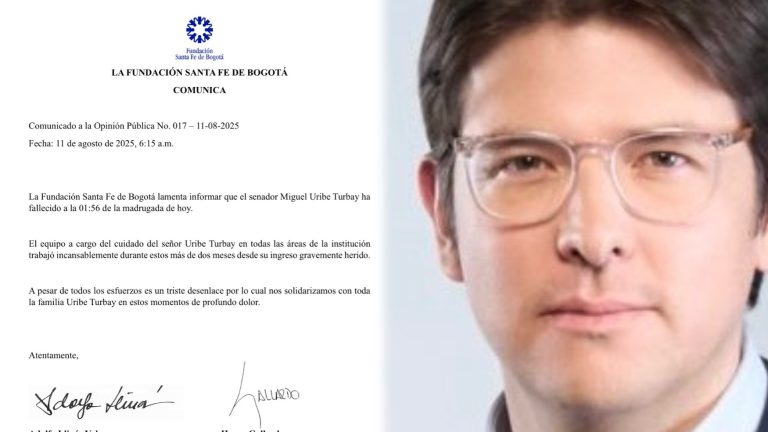 Muere Miguel Uribe Turbay