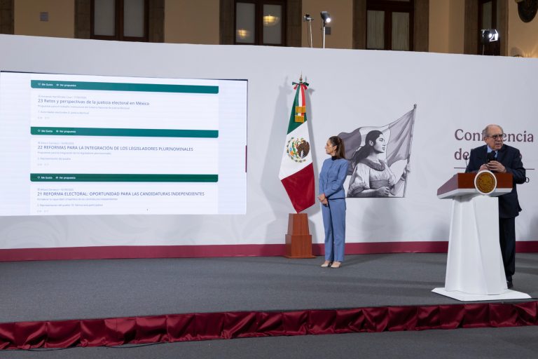 Tras consultas públicas, propuesta de reforma electoral será enviada al Congreso en enero   