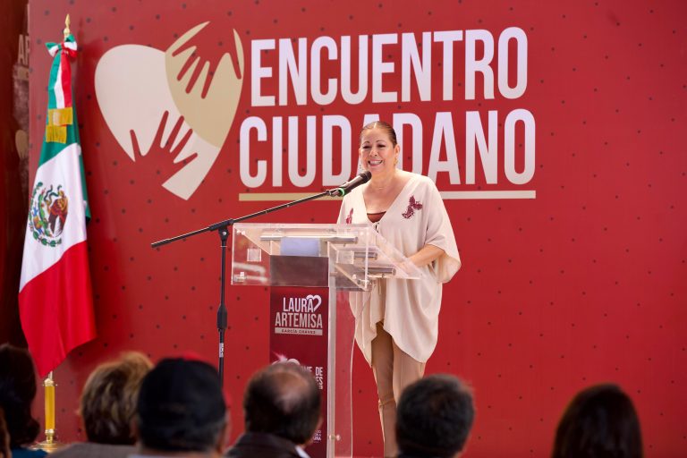 Trabajar de la mano con la gente, un compromiso permanente: Laura Artemisa