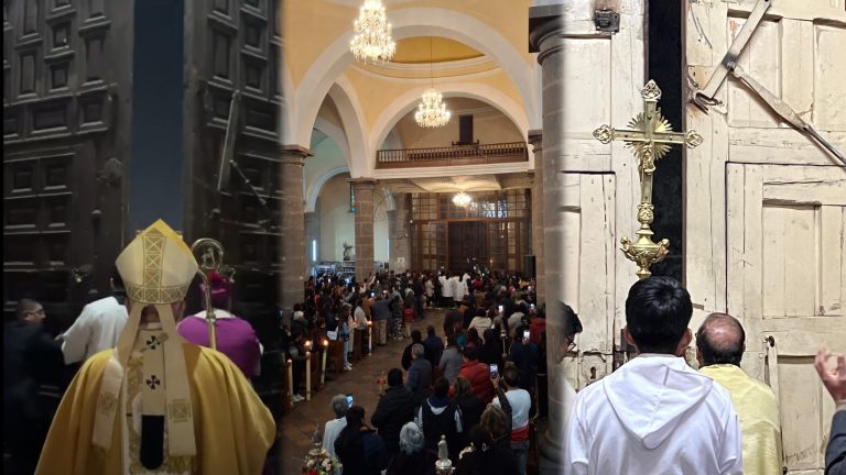 Cierran la Puerta del Perdón en la Catedral de Puebla; reabrirá hasta alrededor de 2050