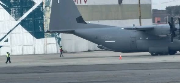 Gobierno federal explica operación para la llegada del Hércules C-130 a Toluca