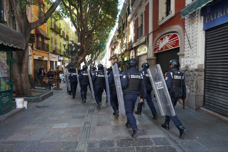 Puebla capital cuenta con 1.3 policías por cada mil habitantes; buscarán alcanzar media nacional